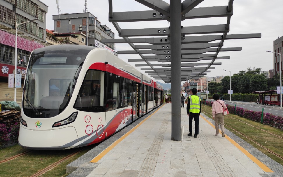 pov5廣州有軌電車黃埔有軌電車2號線thp2黃埔圖書館65香雪公園試乘