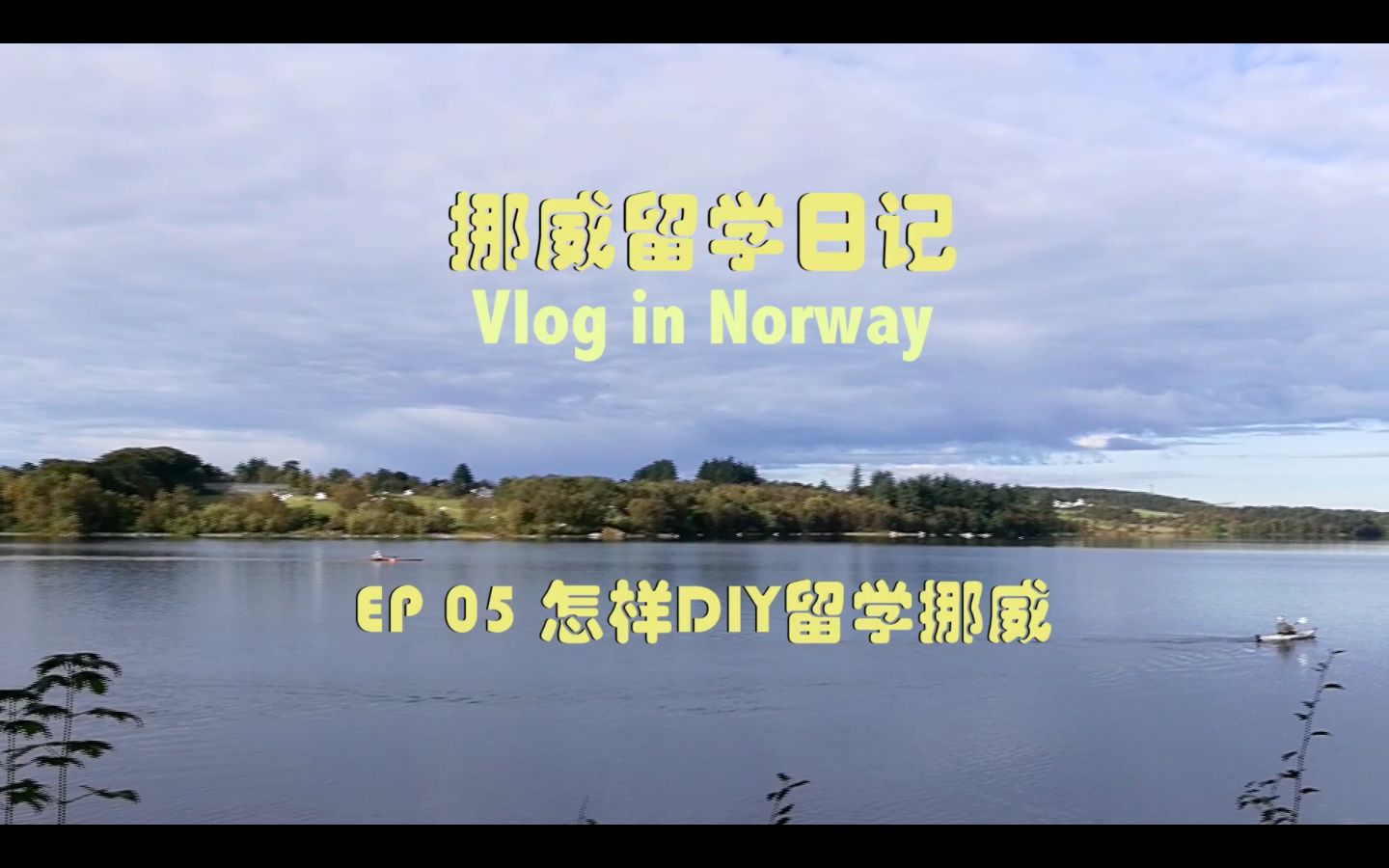 挪威留学日记 | Vlog in Norway | EP05 | 怎样DIY留学挪威 | How to apply to study in Norway哔哩哔哩bilibili