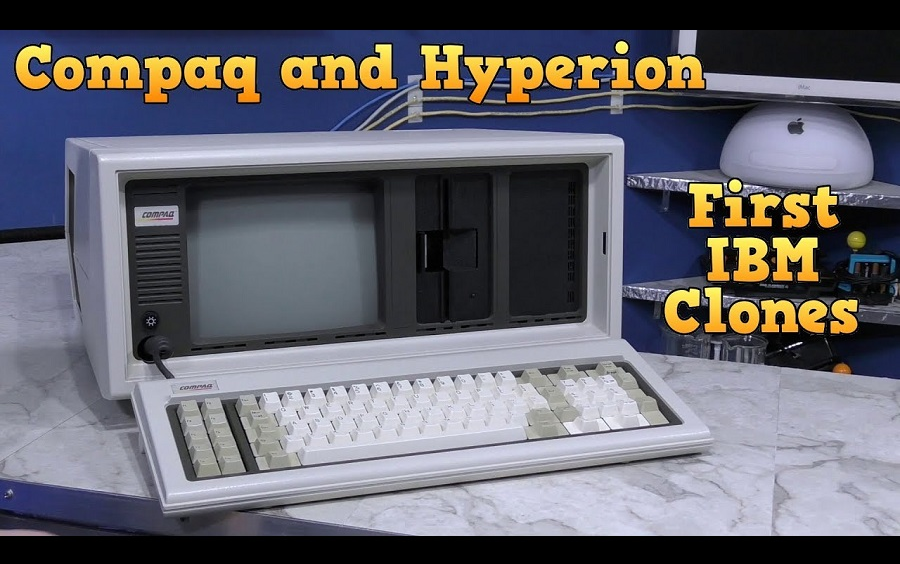 【8Bit Guy】最初的IBM PC兼容机——Compaq Portable I和Hyperion介绍(Ep.234)哔哩哔哩bilibili