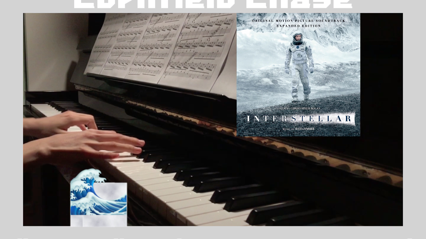 cornfield chase—《星际穿越》配乐 | 钢琴