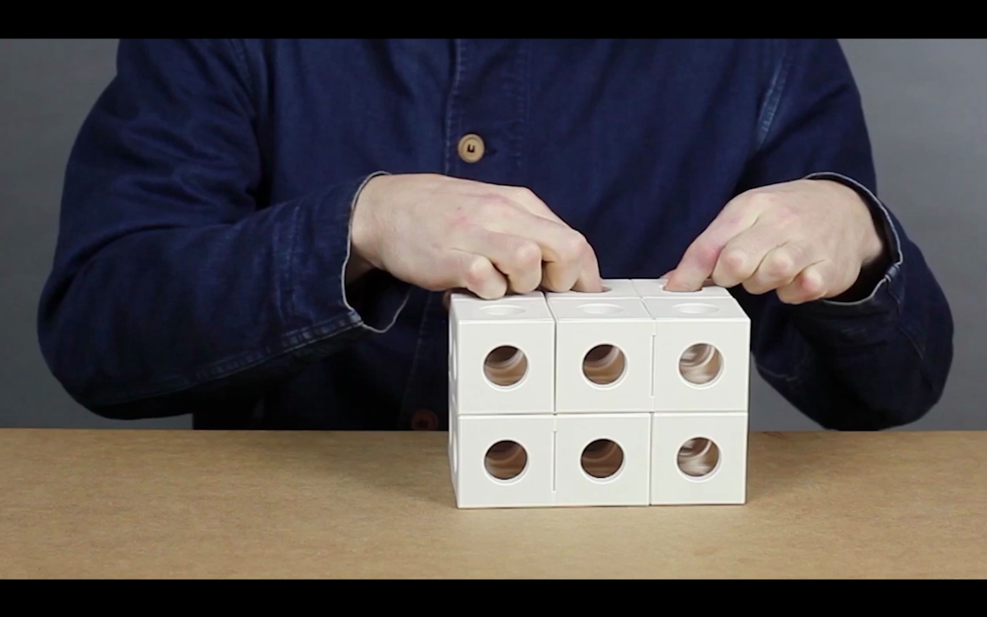 新一代空间积木超级酷的幽灵魔方要想手工做的好几何一直学到老