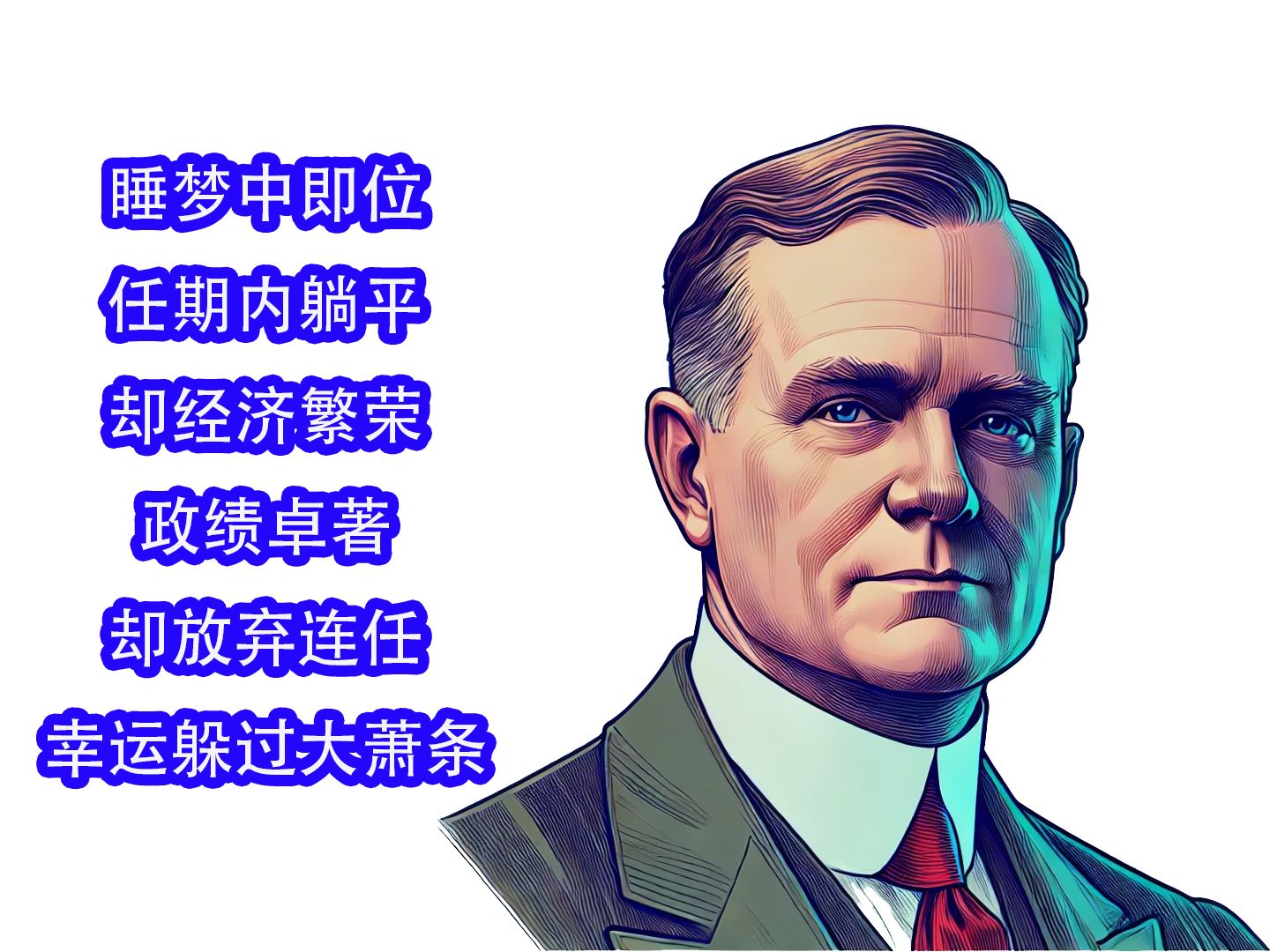 运气爆棚的美国总统:卡尔文·柯立芝