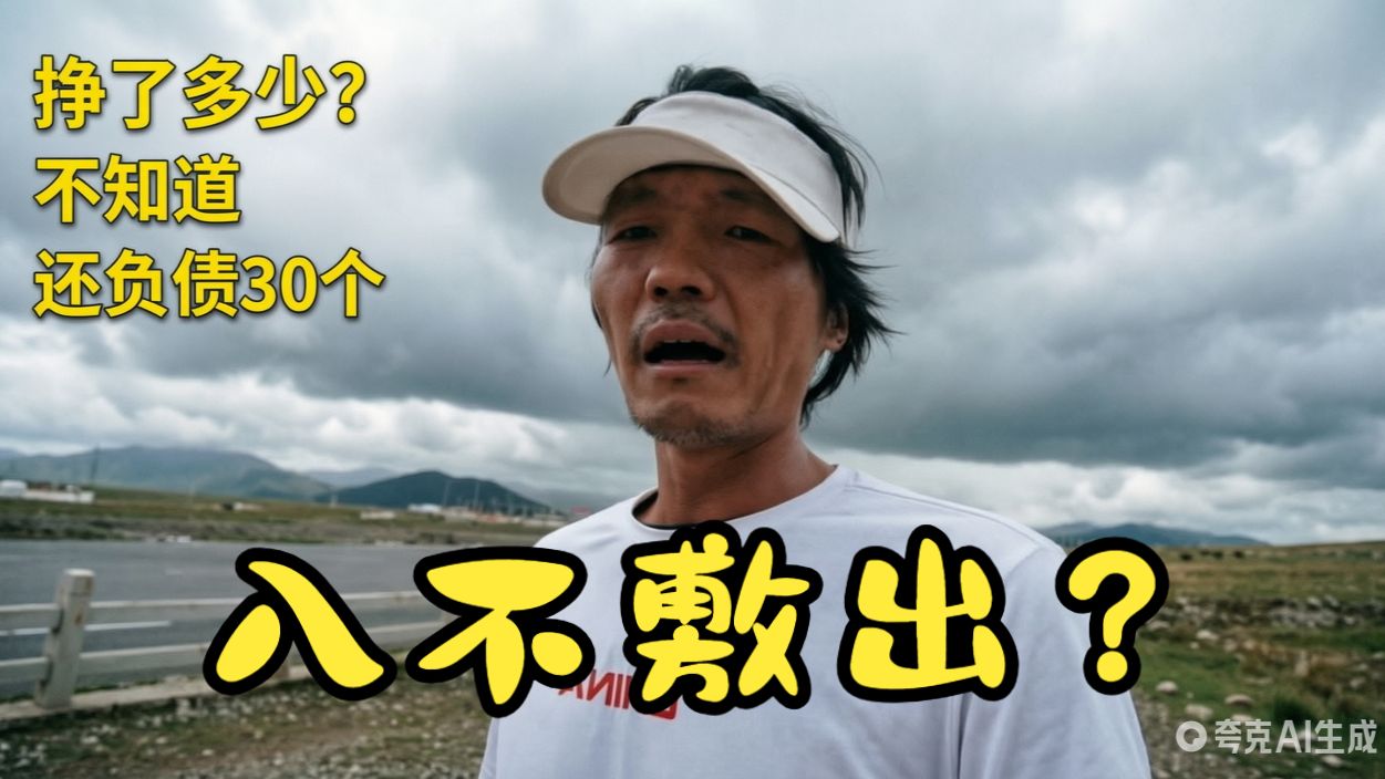 【堂主】挣了多少？没看。反正全花了，还有负债？