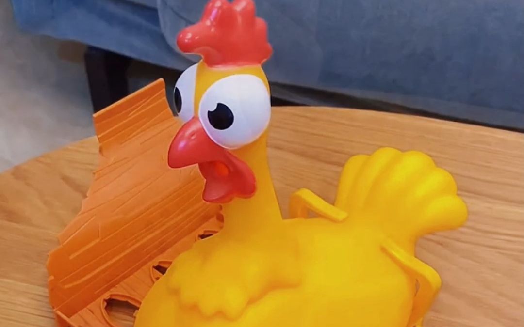 会下蛋的母鸡玩具,好好玩呀! 这种快乐我只展示一次哦