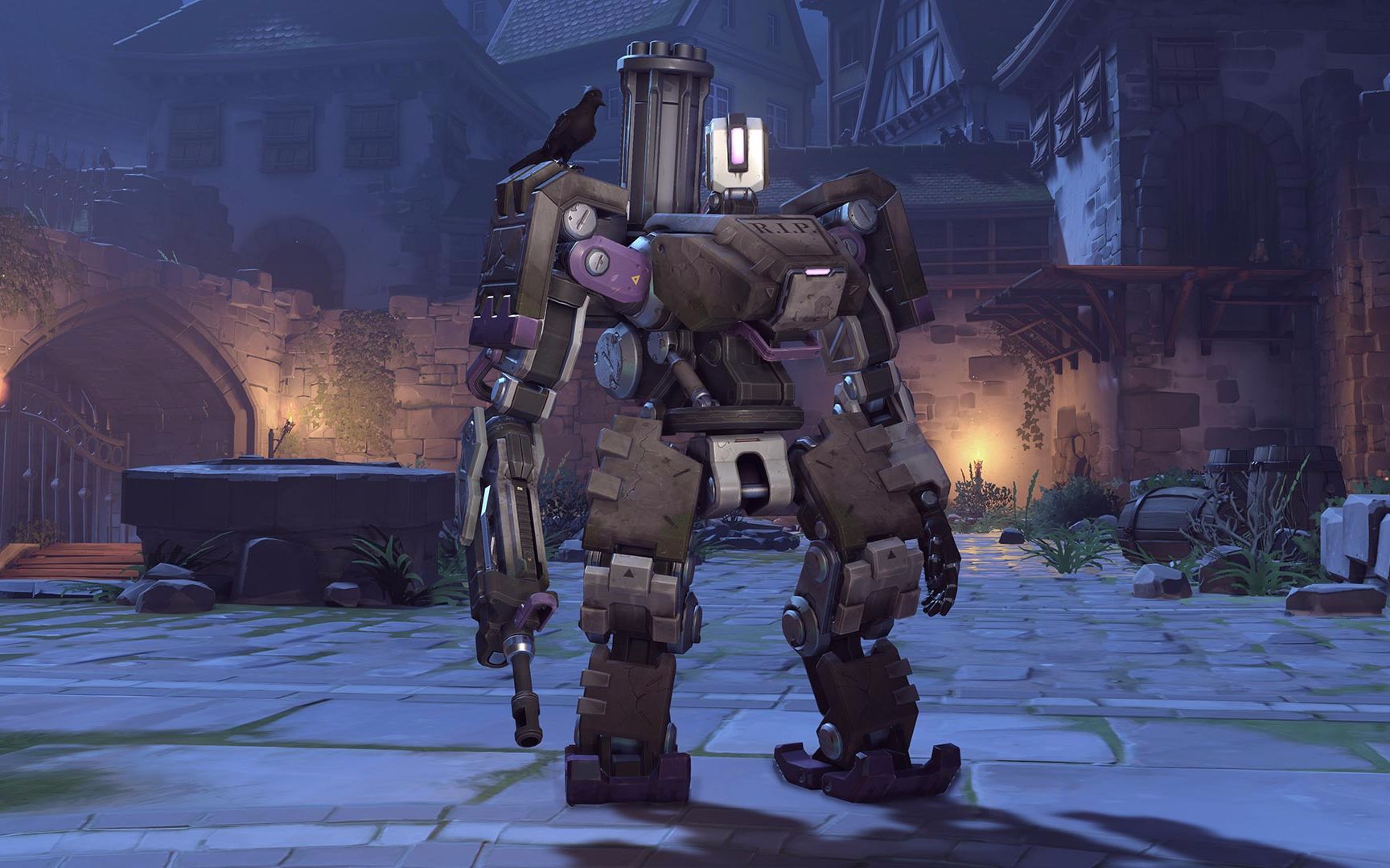 活动作品守望先锋万圣夜墓石堡垒carry全场