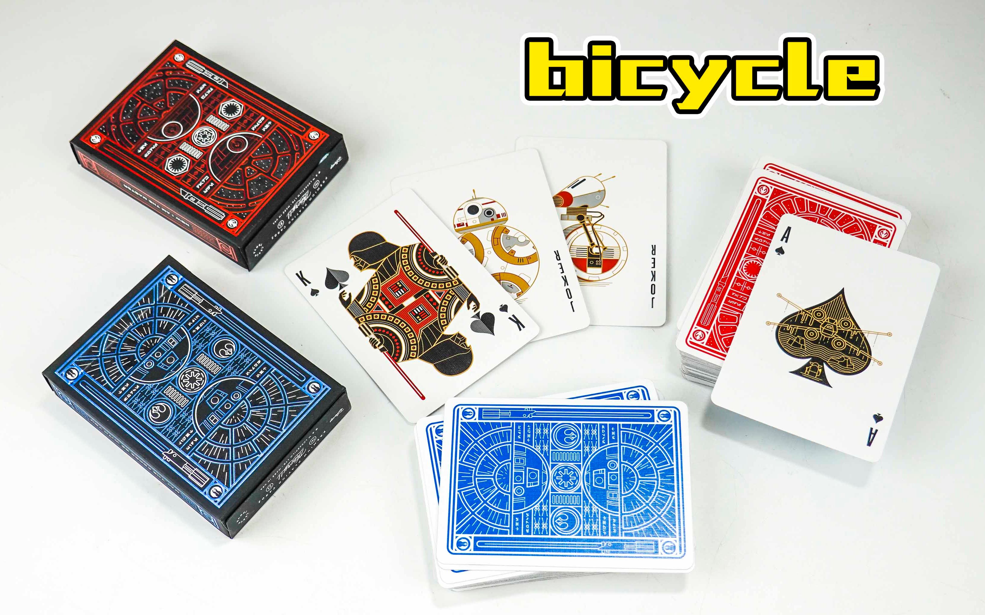 听说买了就会花切?星球大战bicycle花切牌【玩家角度】