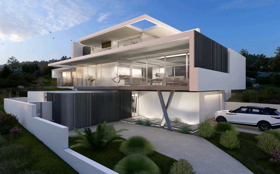 住宅该有的样子,自建现代别墅大气时尚简约风