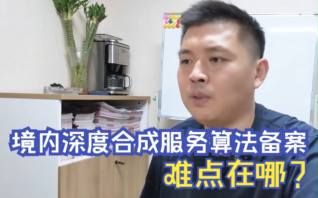 [图]境内深度合成服务算法备案信息的难点在哪？