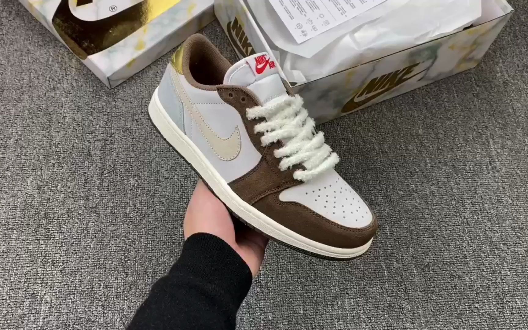 全方位实拍莆田鞋】乔丹 air jordan 1 low "year of the rabbit" aj1