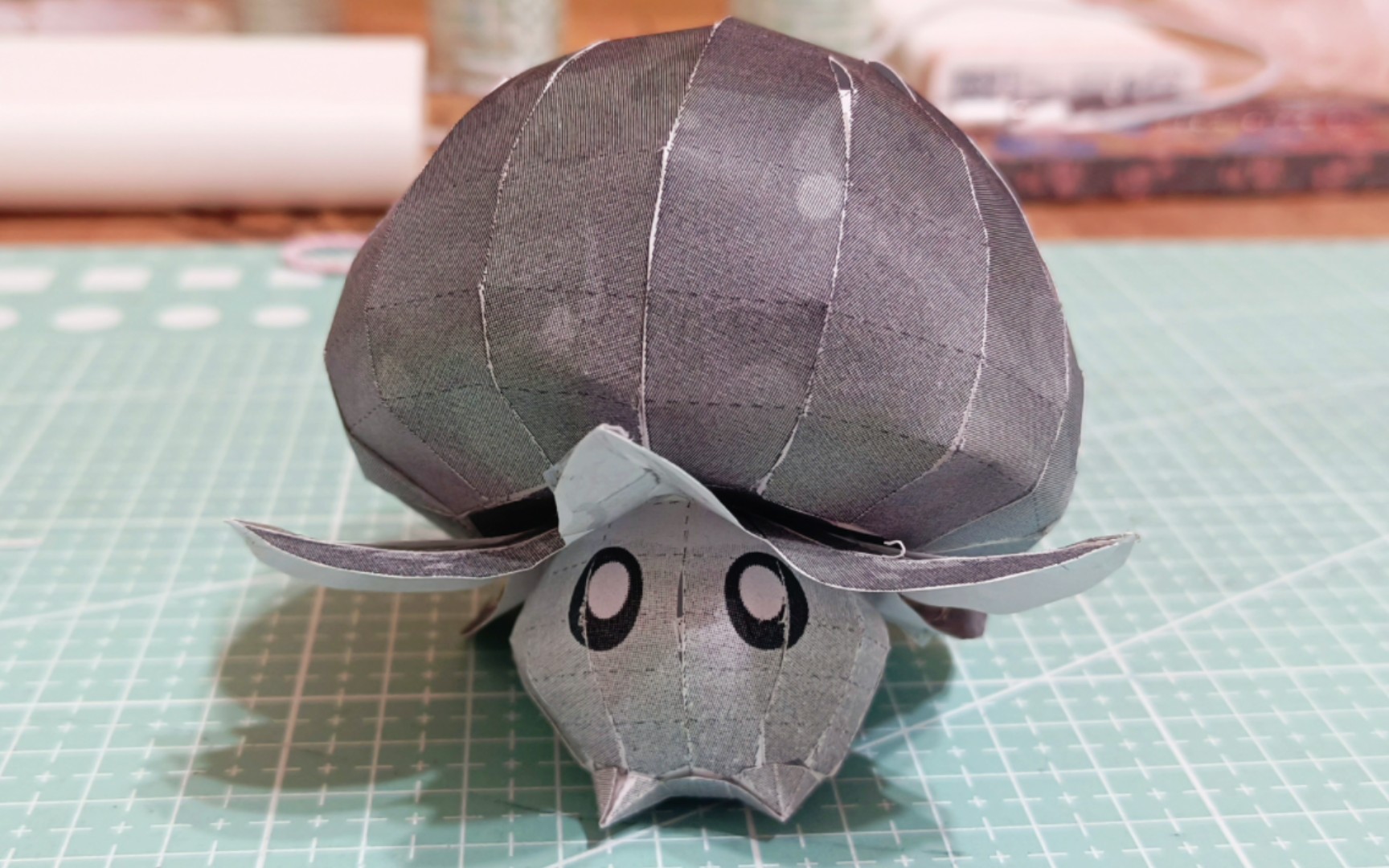 【纸模】原神 水潭兽 图纸来源:芒果小强dy