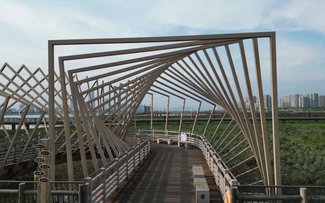 厦门翔安下潭尾红树林湿地公园