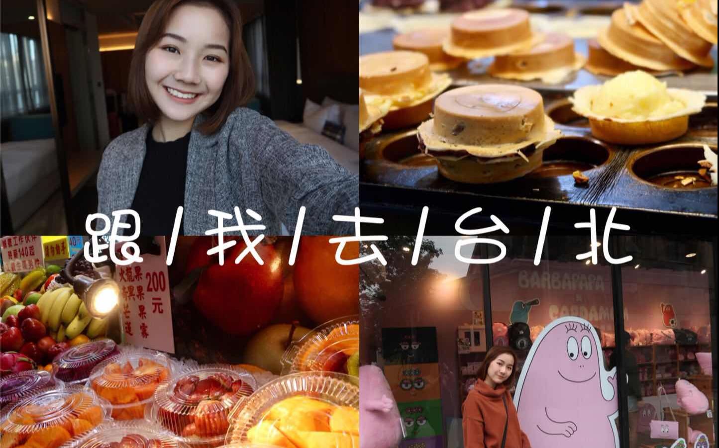 【华华】跟我去台北 | 四天三夜逛逛吃吃VLOG哔哩哔哩bilibili