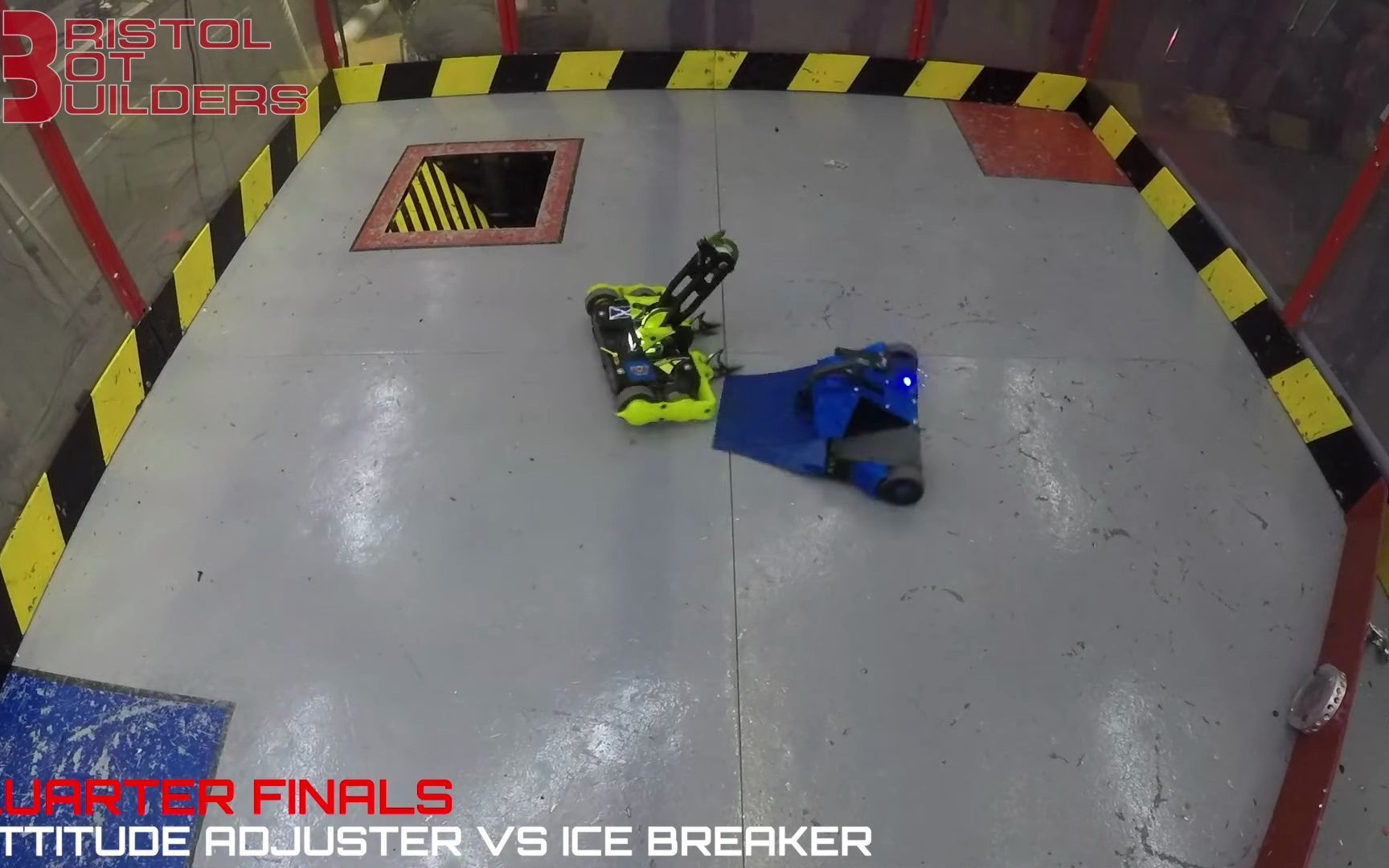 【格斗机器人】BBB Beetle Brawl 2023 四分之一决赛 Attitude Adjuster vs Ice Breaker哔哩哔哩bilibili