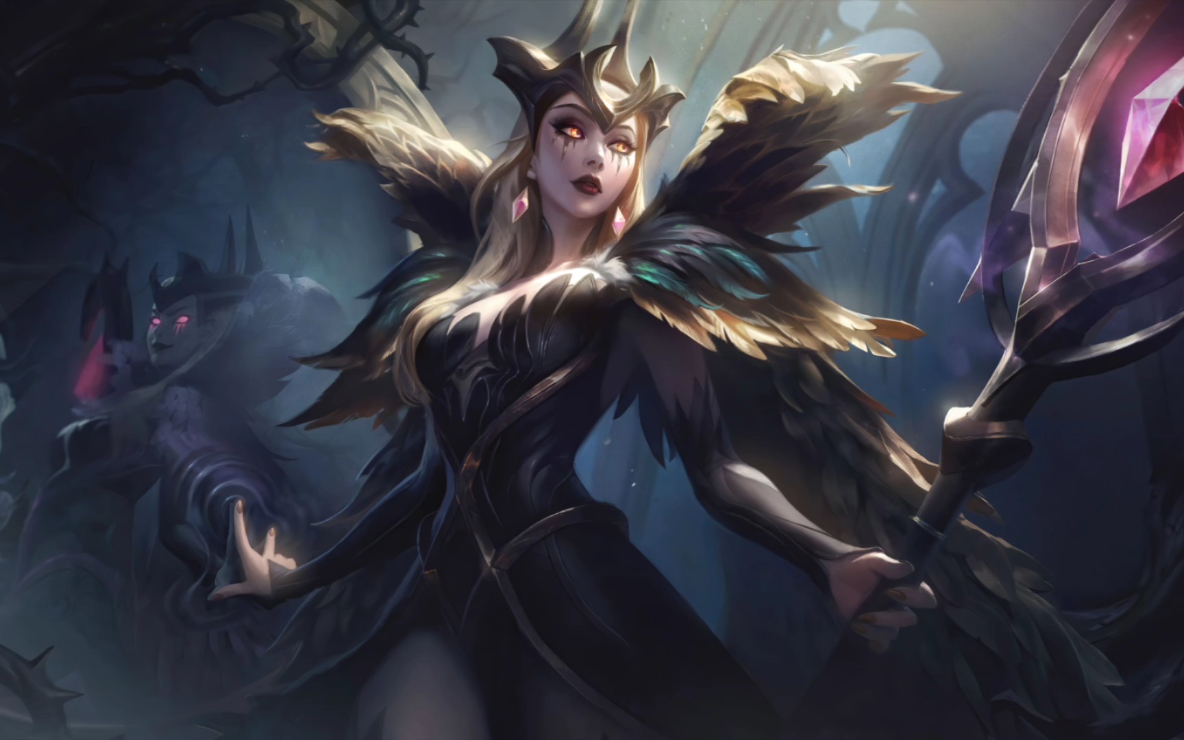 活动作品英雄联盟原画欣赏魔女乐芙兰