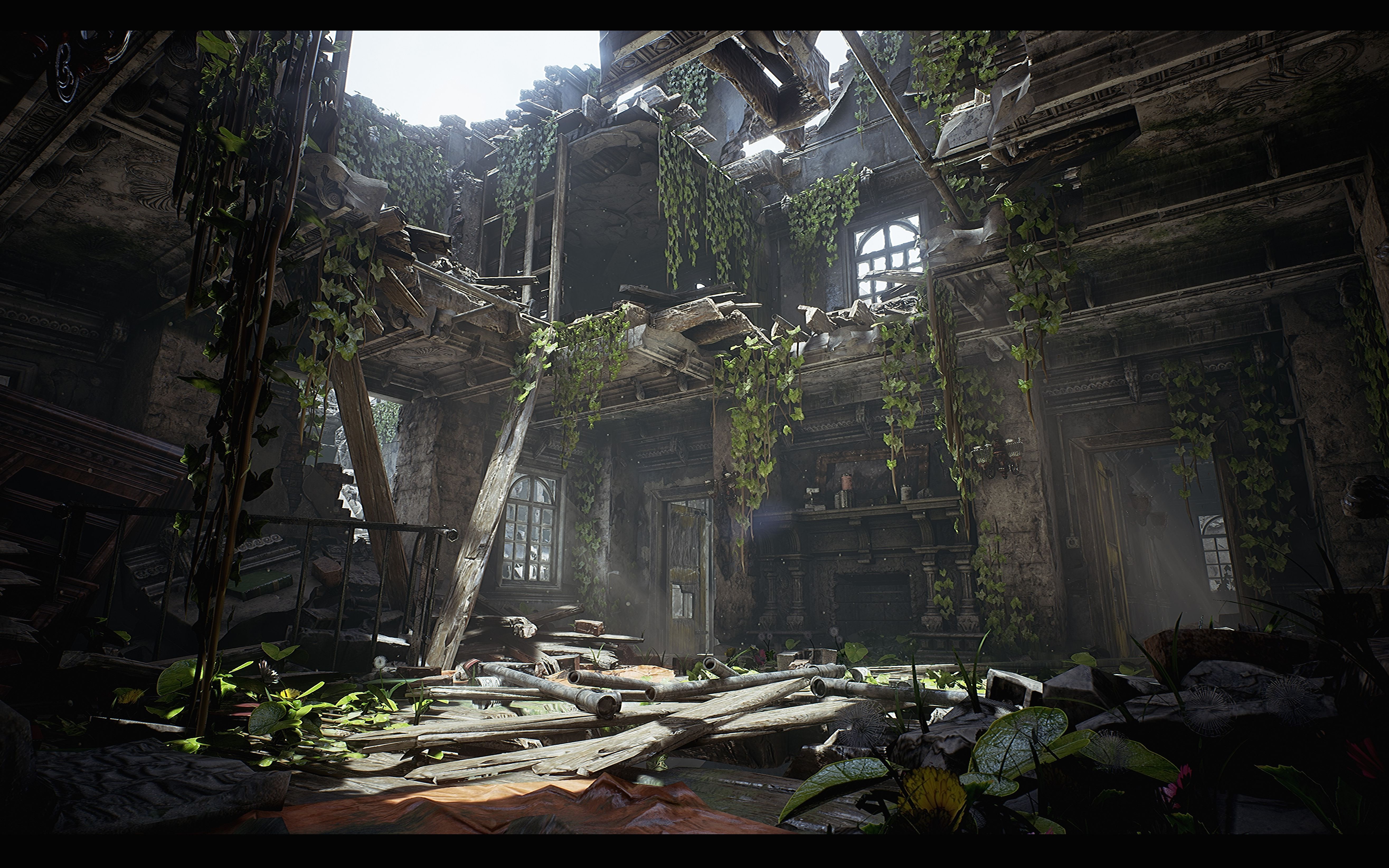 ue4unrealengine4游戏环境场景艺术创作教程中英双字