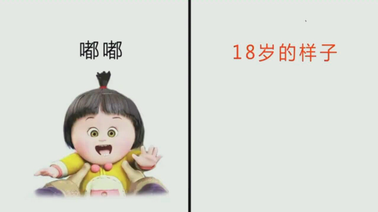 熊出没的嘟嘟18岁长啥样,有点妖娆哔哩哔哩bilibili