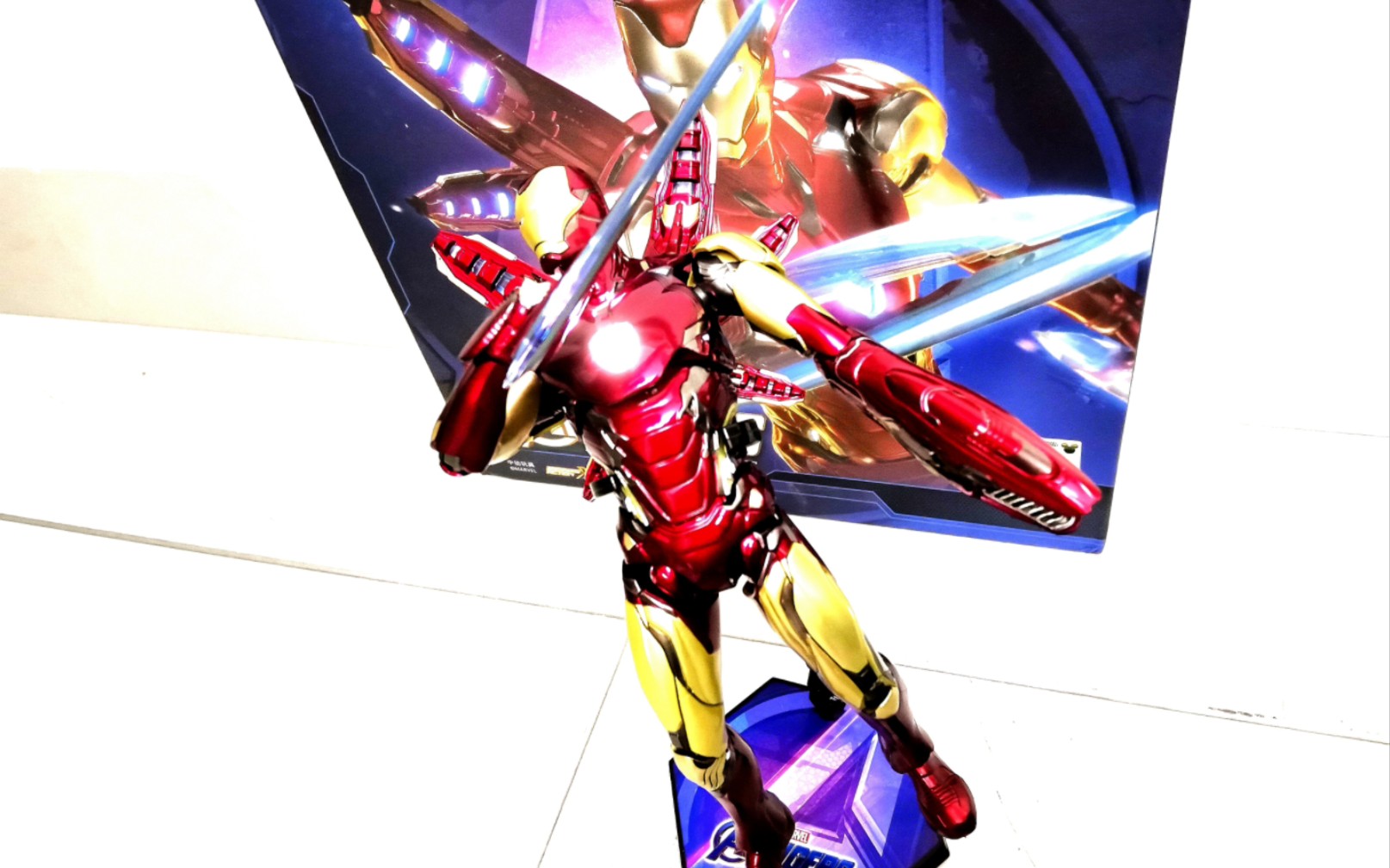 生日礼物!钢铁侠mk85手办!