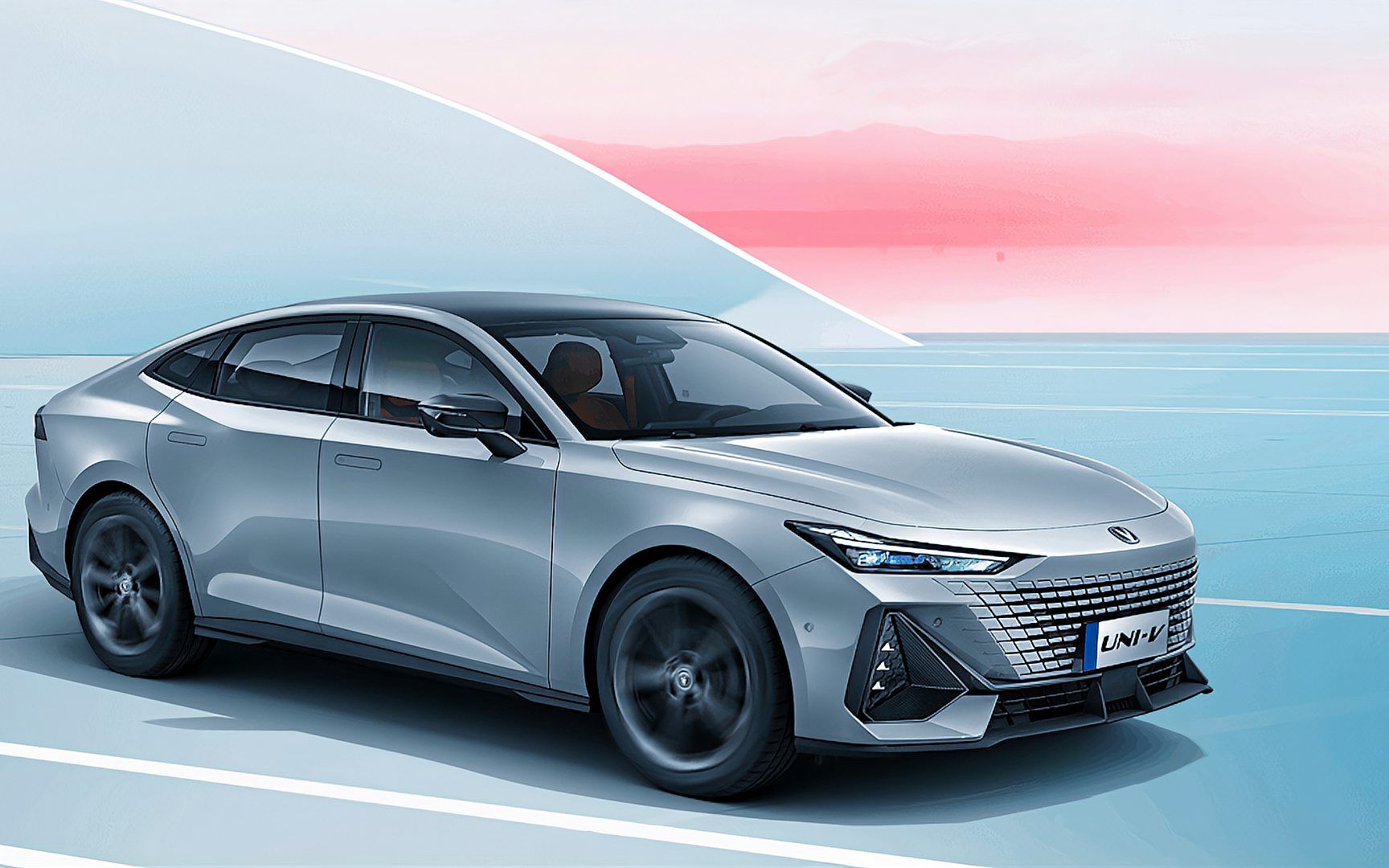 2023款长安uni-v亮相!搭新一代蓝鲸2.0t,带电动尾翼,10万起售