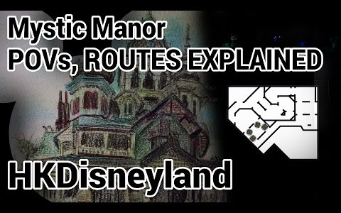 [HKDL] 迷离大宅彻底解剖 Mystic Manor POVs with Routes Explained | 香港迪士尼乐园 | 迷离庄园哔哩哔哩bilibili