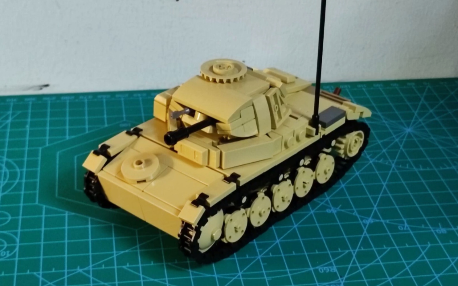 乐高式积木moc北非军团二号c,推车丝滑