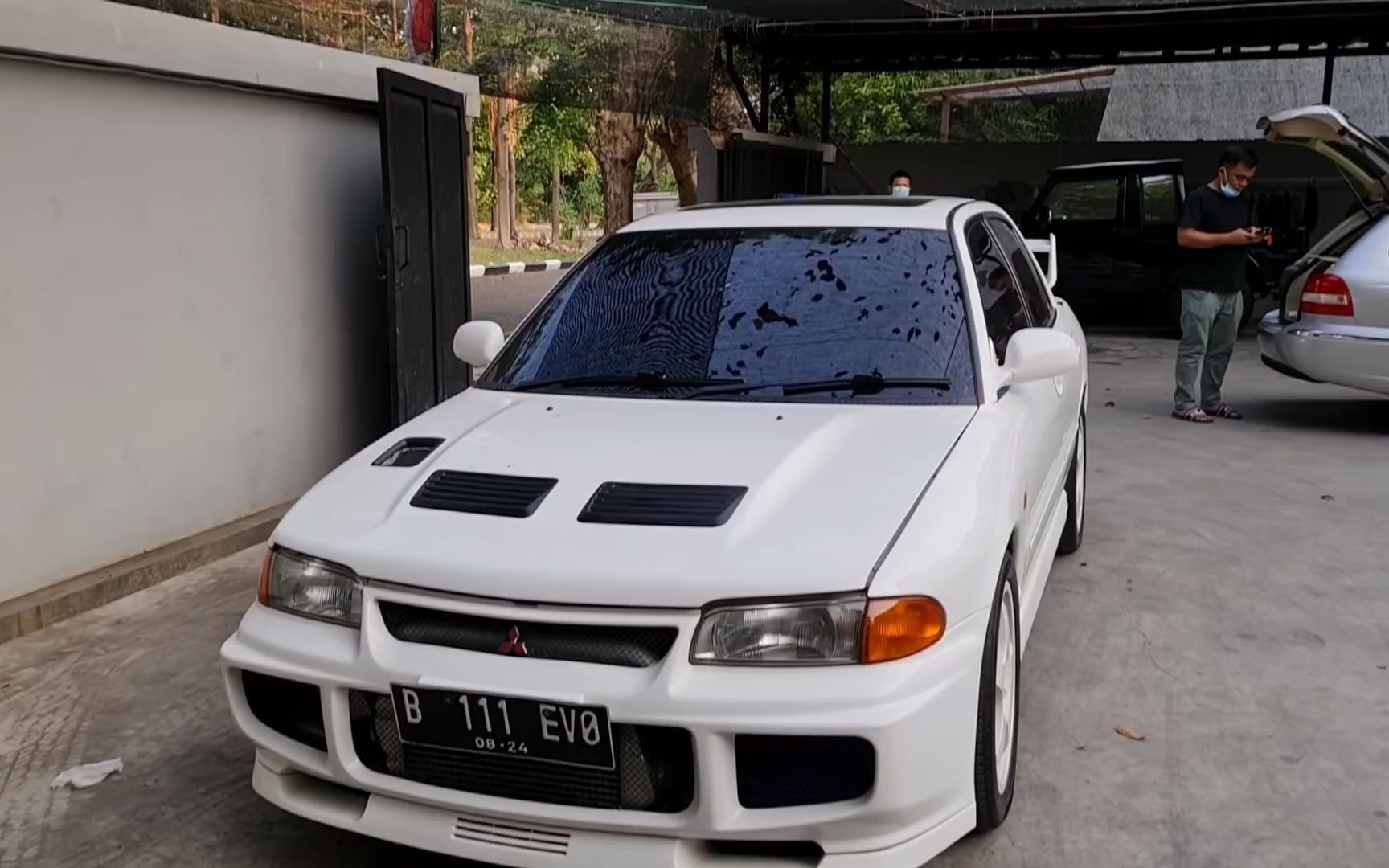 【印尼老车实拍系列】——三菱lancer evolution iii