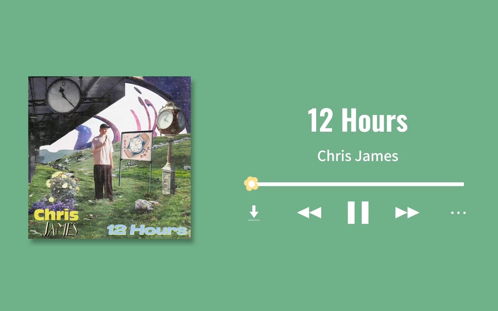 日推歌单|《12 hours》-chris james|"该出发寻找自我啦"