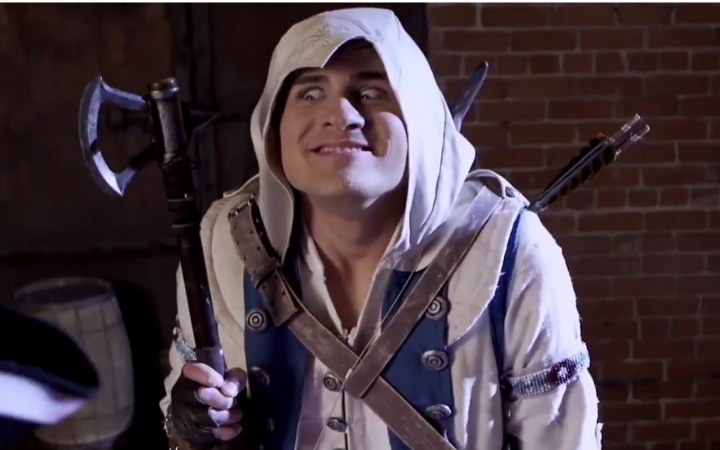 《刺客信条3》恶搞mv-康师傅进行曲(原画质)