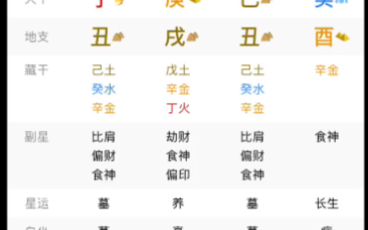 粉丝八字系列分析,庚戌丑,己酉哔哩哔哩bilibili