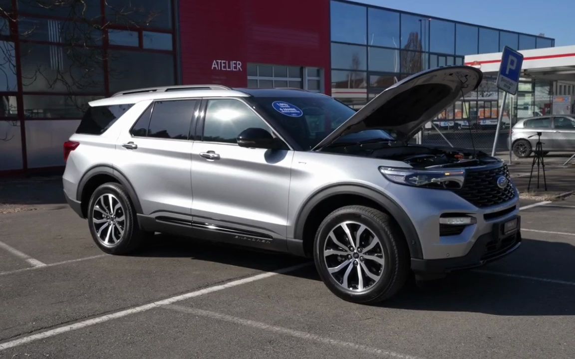 2023款福特探险者插电式混合动力st-line _内饰和外观细节实拍