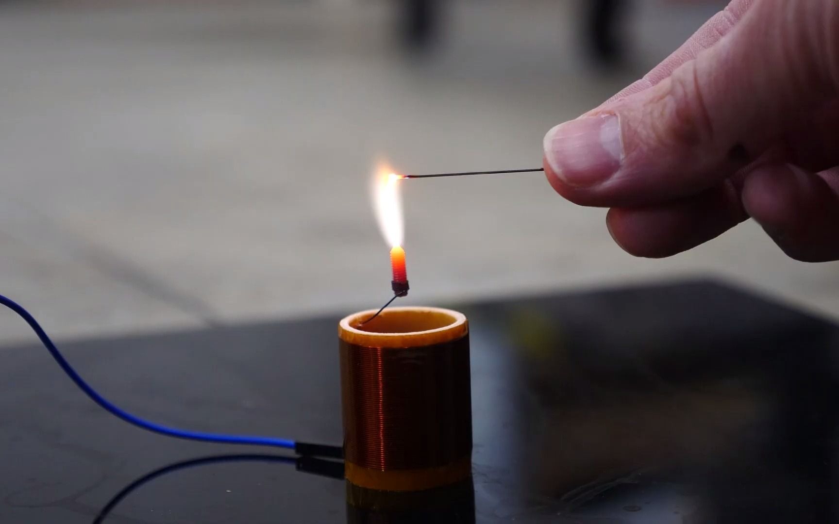 【搬运】【生肉】等离子蜡烛-diy世界上最热的蜡烛_哔哩哔哩 (゜-゜)