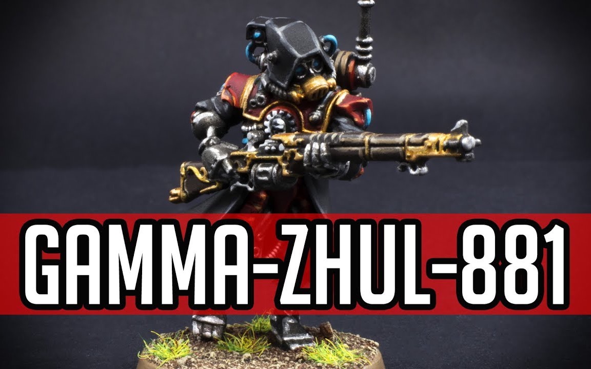 [图]【转】生肉 战锤40k 棋子 TheApatheticFish 如何涂装机械神教 杀戮小队／How to paint KillTeam Skitarii