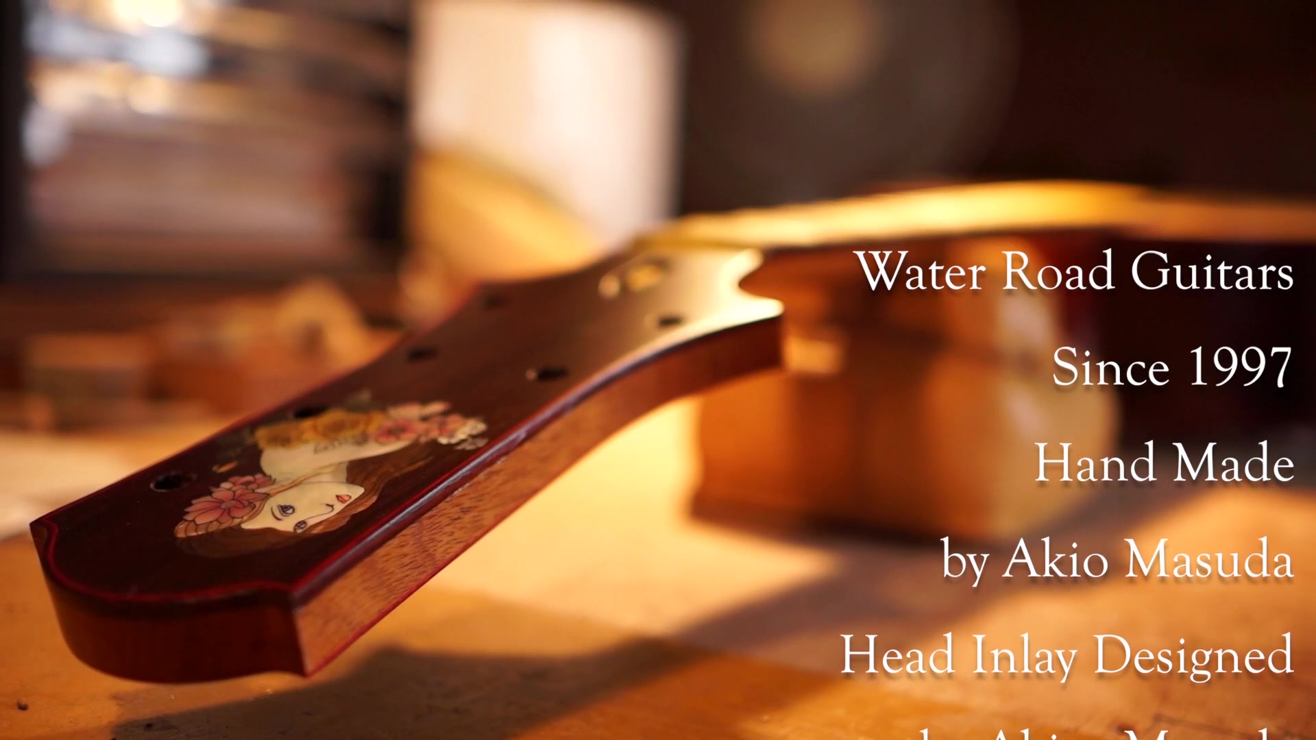 【手工制琴】water road guitars 水路吉他 工房