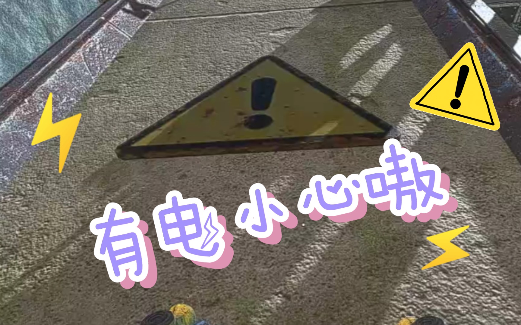 活动作品apex动物园门口那电网还真能电死人的