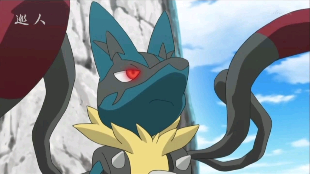 科尔尼首次尝试mega进化 路卡利欧骑士