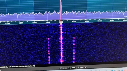 国家授时中心 5Mhz 21:30报时哔哩哔哩bilibili