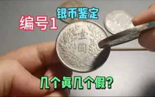 Descargar video: 我手里有4枚银币，只听它们的声音，大家能鉴定出真假吗？