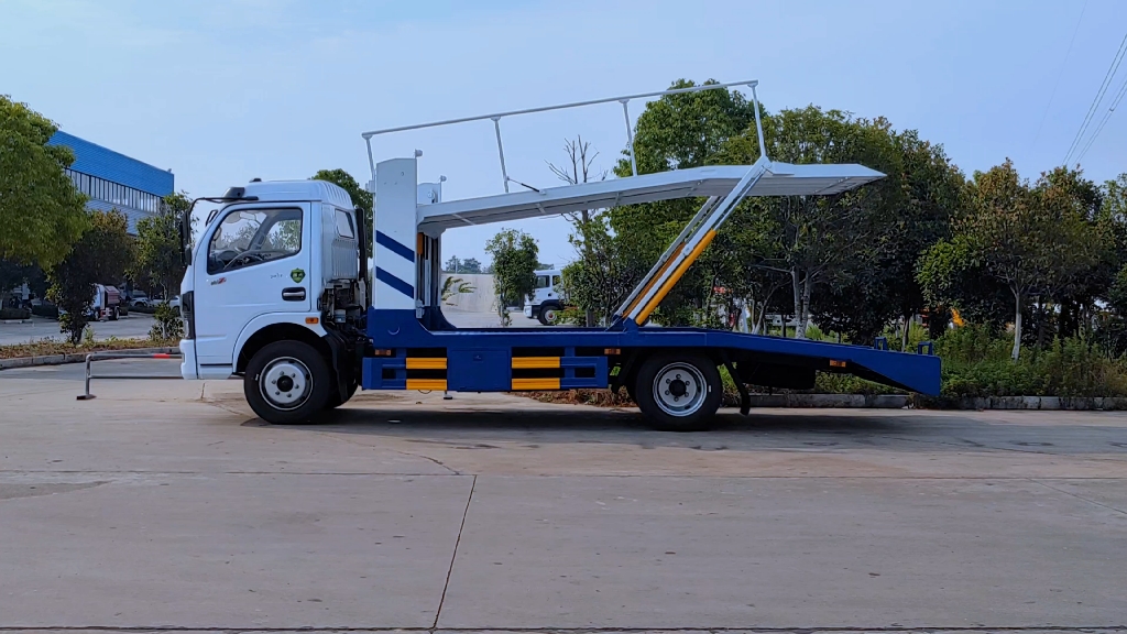 国六东风凯普特双层板轿运车#轿运车 #轿运车厂家 #轿运车托运 #轿运