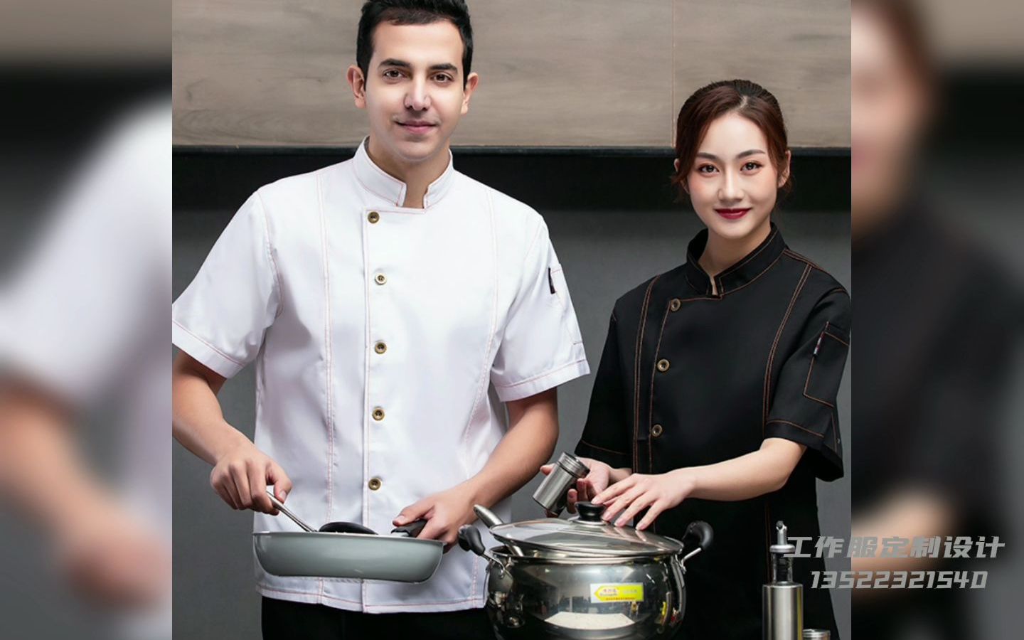 后厨厨师,什么样的工作服适合呢?可以看看酒店西式餐厅蛋糕店烘焙工衣