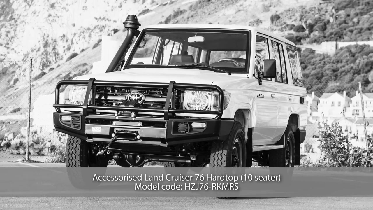 丰田76 tgs Land Cruiser 76哔哩哔哩bilibili