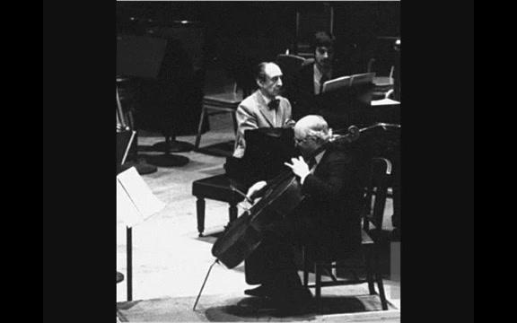 [图]Rostropovich and Horowitz play Rachmaninoff_ Andante from Cello Sonata (1976)