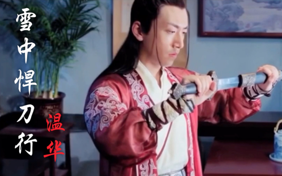 雪中悍刀行温华折剑出江湖说不练剑就不练剑了