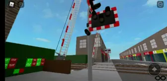 Download Video: （Roblox107）英国某铁道火车通过此平交道