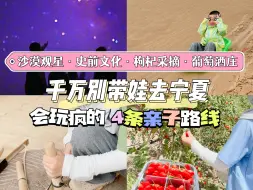 Video herunterladen: 绝不只挖沙！银川中卫4天5晚超全亲子游攻略