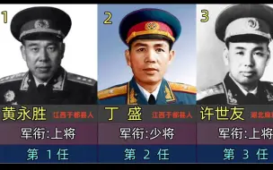 Descargar video: 广州军区12位历任司令员，许世友第3任，张万年第6任