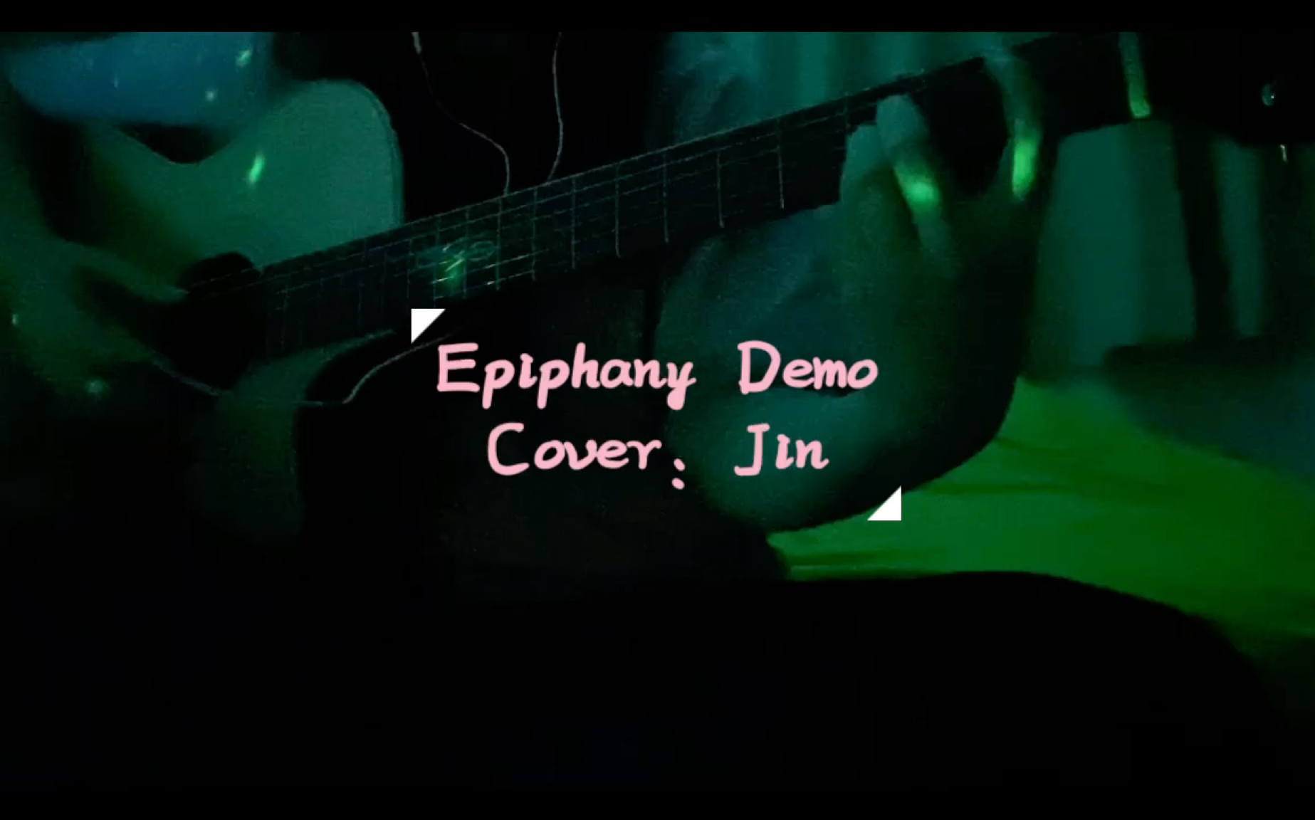 [图]【吉他弹唱】Epiphany Demo版（Cover: Jin | BTS）