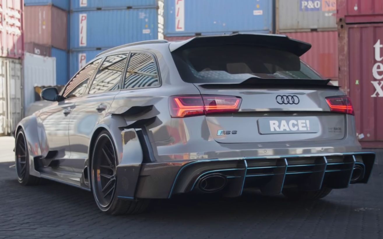 armytrix暴力改装rs6-dtm宽体套件_哔哩哔哩 (゜-゜)つロ 干杯~-bili