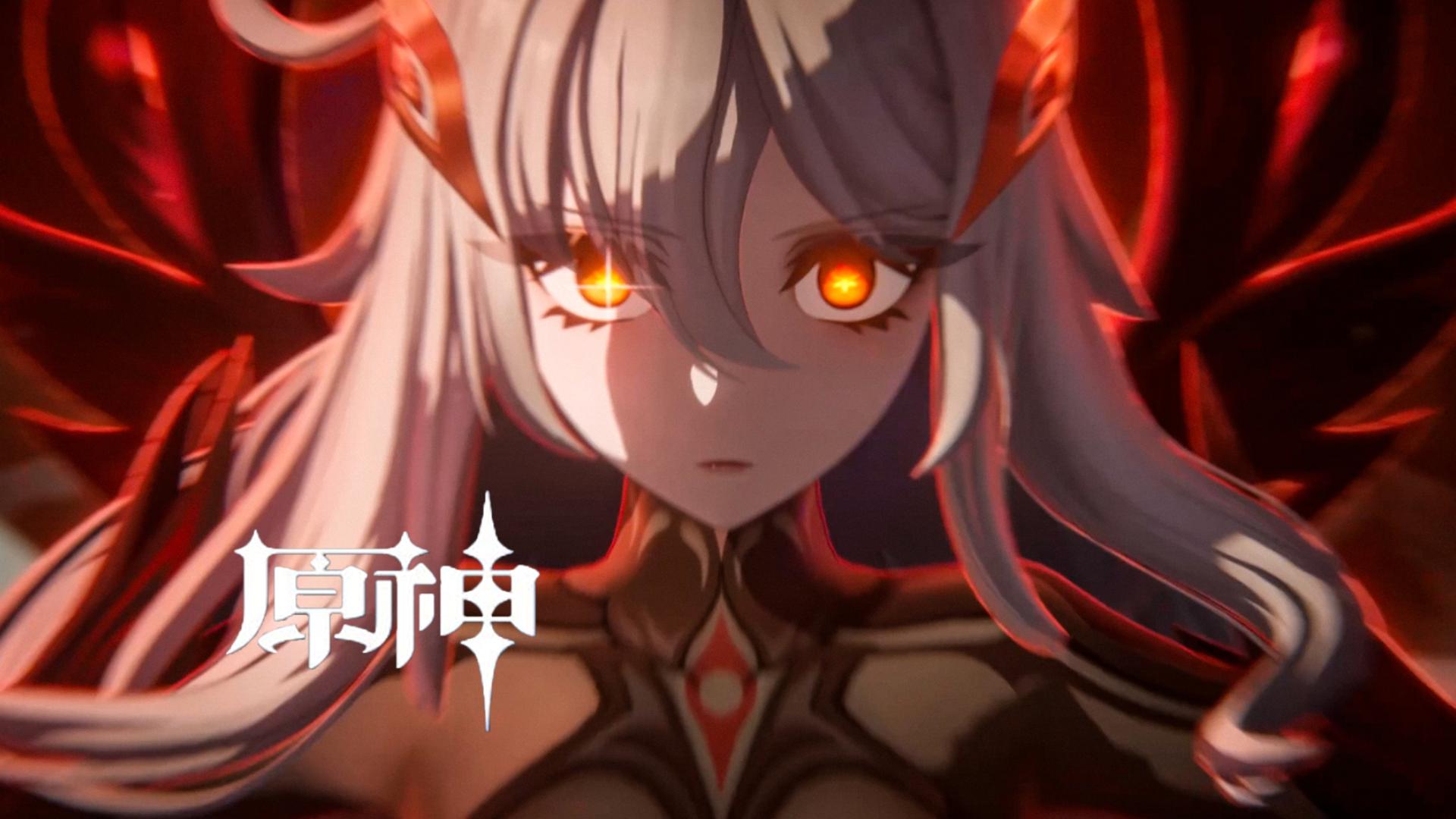【原神/4K】「死之执政-若娜瓦」决战动画合集 #7.1版本「往冥府的安魂歌」最终BOSS战#
