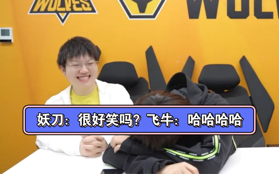 【狼队fly】【狼队妖刀】【小试牛刀】飞牛的笑点我不懂,但我跟着笑了