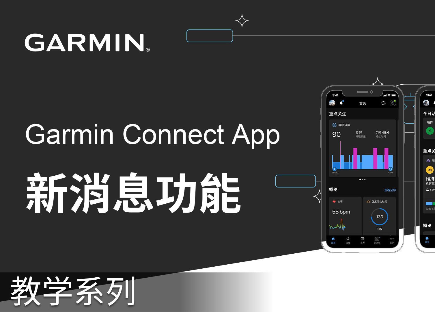 【教学】Garmin Connect 5.0:新消息功能哔哩哔哩bilibili