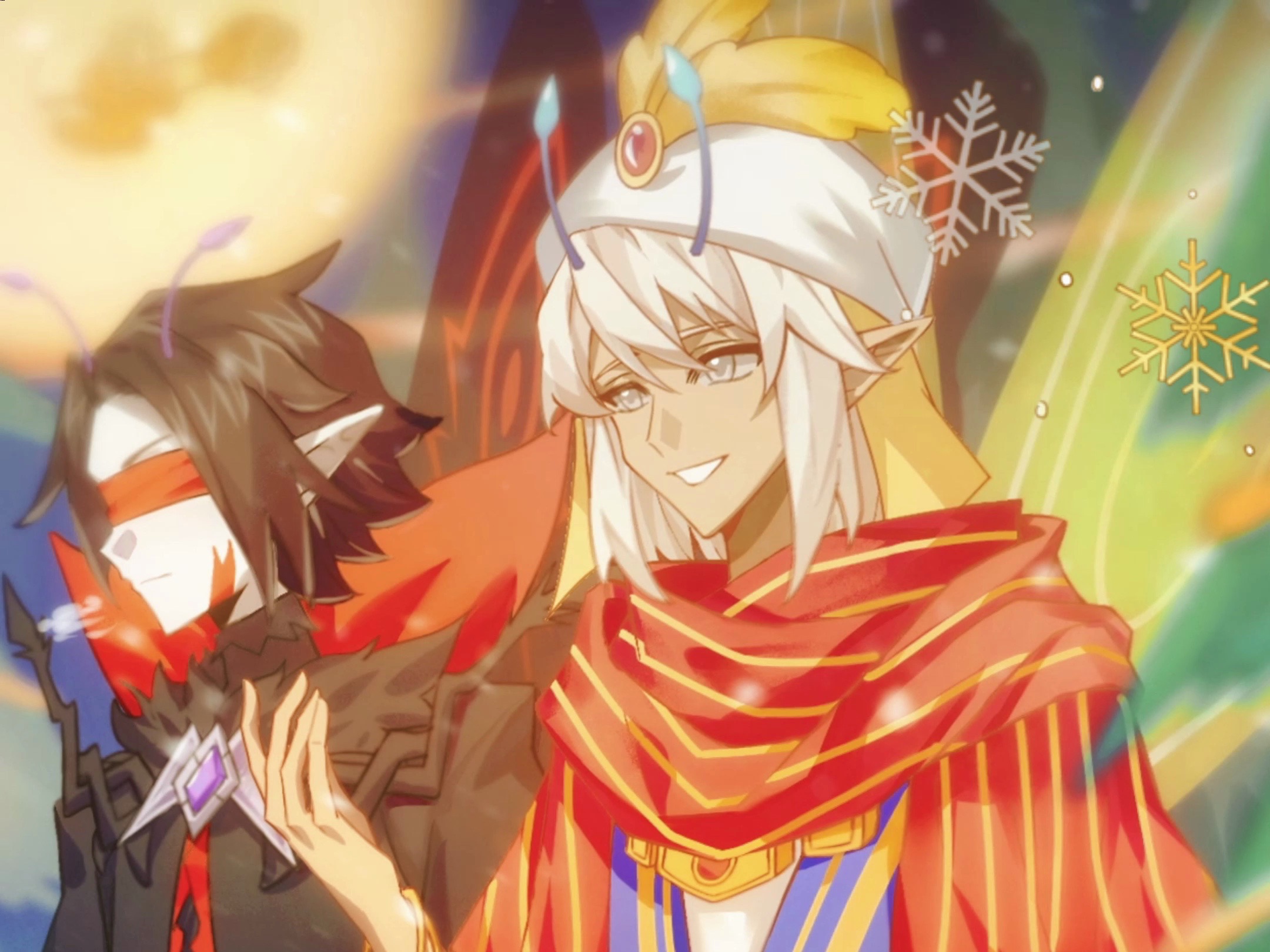 塔巴斯西蒙和大家一起共赏雪景!